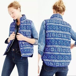 🌹NWOT J. Crew Excursion Puffer Vest